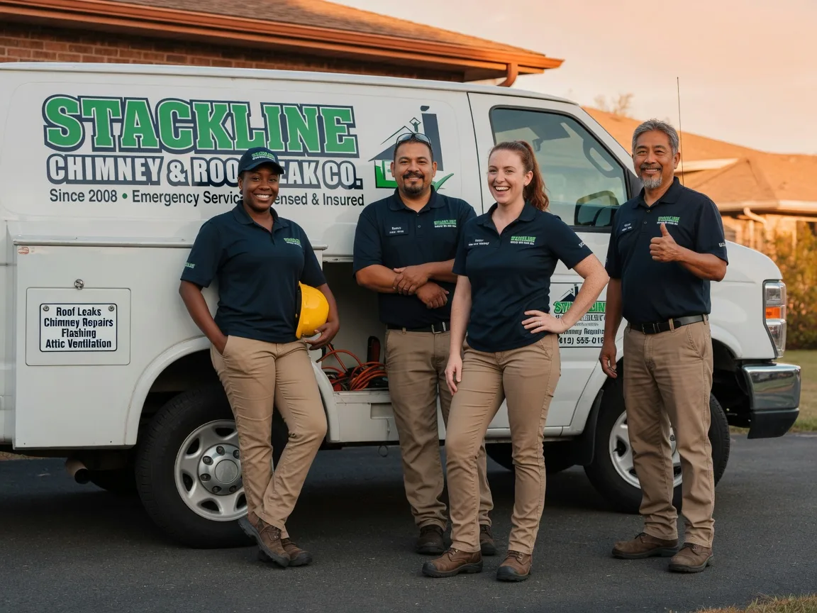 Chimney flashing repair company in Fremont, NE